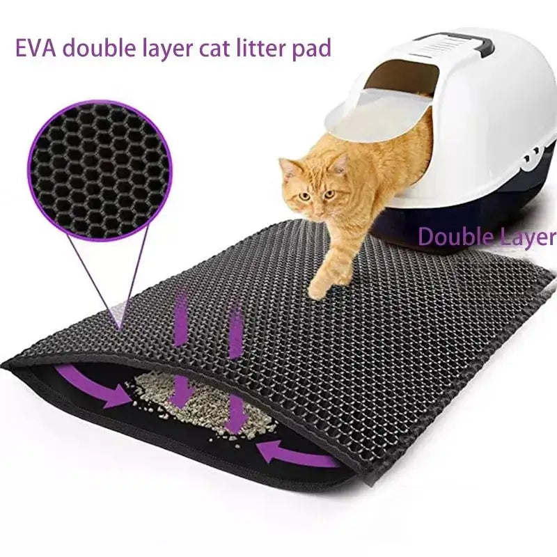 DOCHI-Double Layer Cat Litter Mat