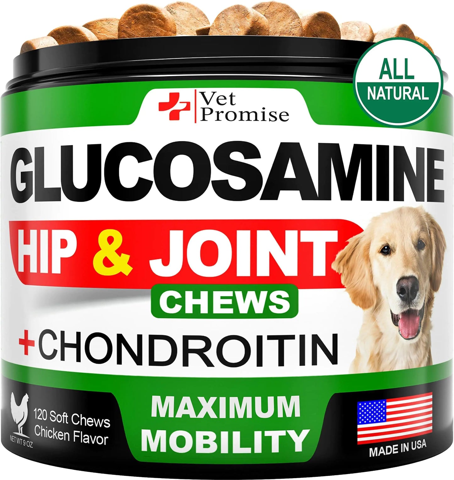 DOCHI-CanineFlex 120 Hip & Joint Chews for Dogs